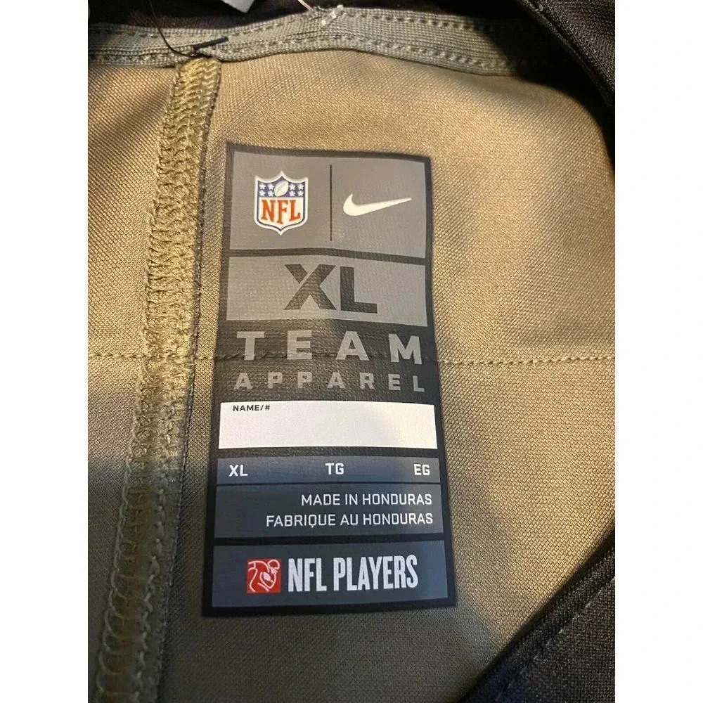 Nike NFL Cam Newton NE Patriots Salute to Service Jersey Men's X Large - Sewn - Picture 10 of 12